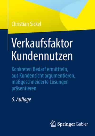 Verkaufsfaktor Kundennutzen