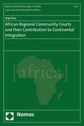African Regional Community Courts and their Contri