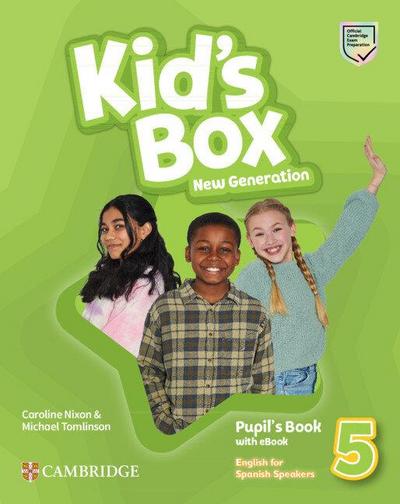 Kid’s Box New Generation Level 5 Pupil’s Book with eBook English for Spanish Speakers