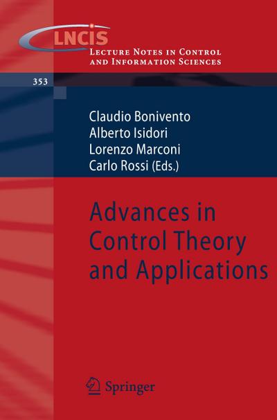 Advances in Control Theory and Applications