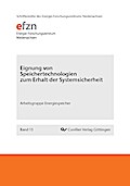 Eignung von Speichertechnologien zum Erhalt der Systemsicherheit (Band 13)