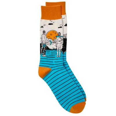Sebastian Fitzek-Socken "Elternabend" Größe 41-46