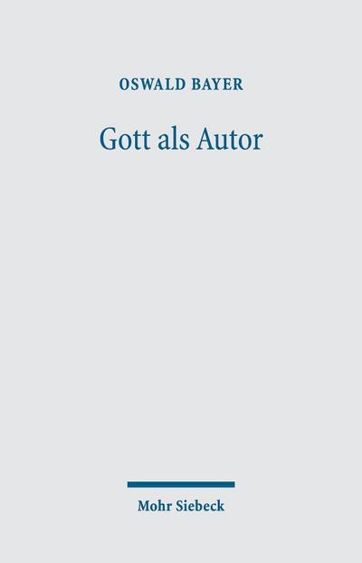 Gott als Autor