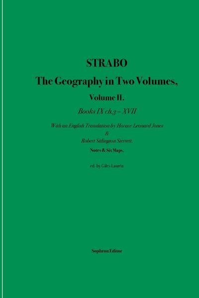 Strabo  The Geography in Two Volumes
