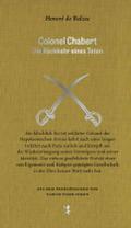 Balzac,Colonel Chabert
