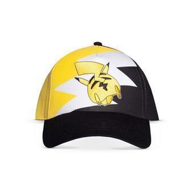 Cap Pokemon - Pikachu (Schwarz,Weiß,Gelb)