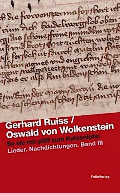 So sie mir pfiff zum Katzenlohn