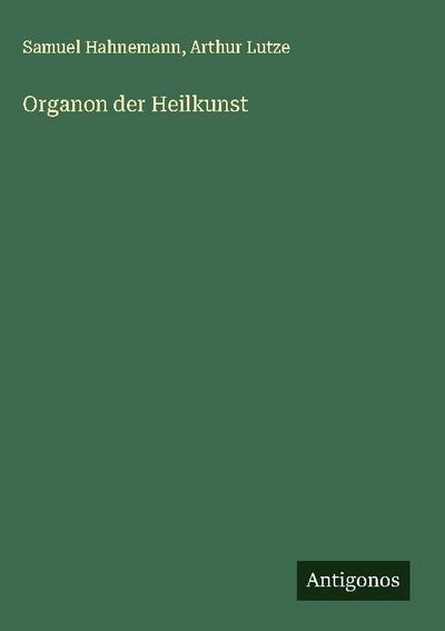 Organon der Heilkunst