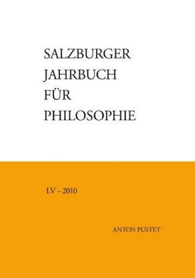 Salzburger Jahrbuch für Philosophie
