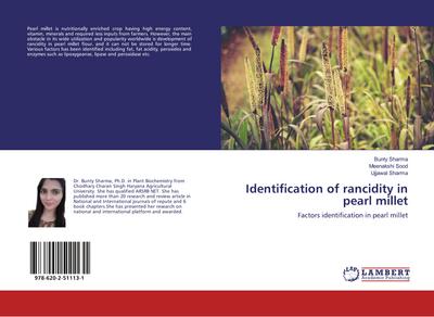 Identification of rancidity in pearl millet