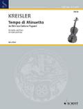 Tempo di Minuetto Nr. 14für Violine und Klavier