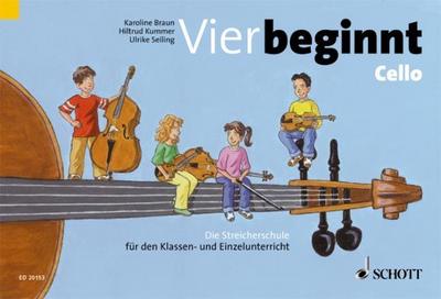 Vier beginnt Cello
