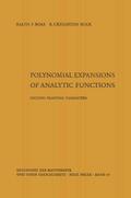 Polynomial expansions of analytic functions