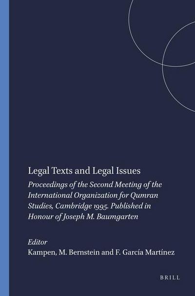 Legal Texts and Legal Issues