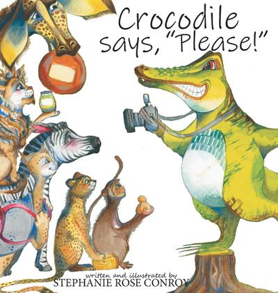 Crocodile says, "Please!"