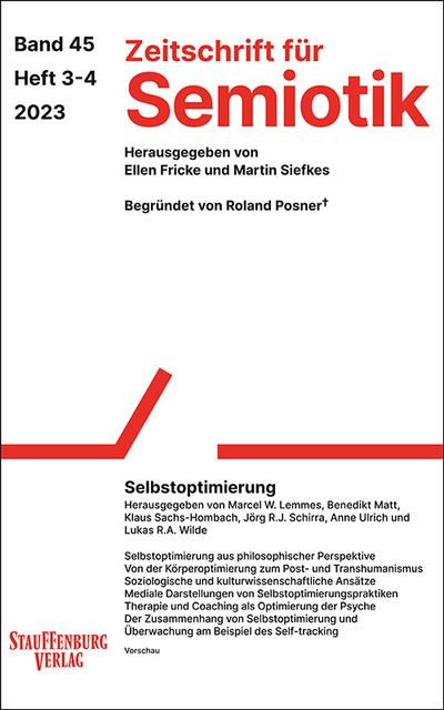 Zeitschrift für Semiotik / Selbstoptimierung