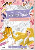 Disney Prinzessin: Mein Styling-Spaß mit Stickern zum Ausmalen - Stickern - Malen - Stylen | Taschenbuch