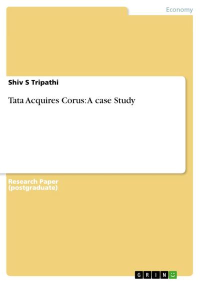 Tata Acquires Corus: A case Study