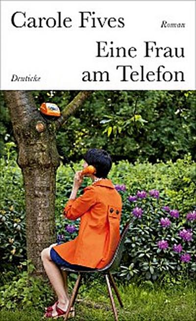 Eine Frau am Telefon