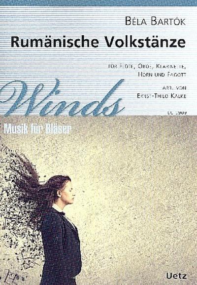 Rumänische Volkstänzefür Flöte, Oboe, Klarinette, Horn und Fagott