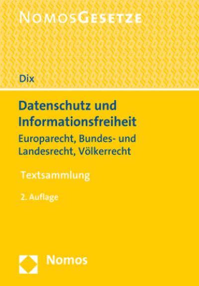 Datenschutz und Informationsfreiheit