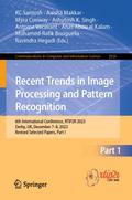 Recent Trends in Image Processing and Pattern Reco