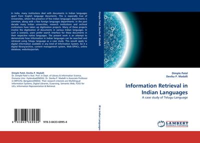 Information Retrieval in Indian Languages
