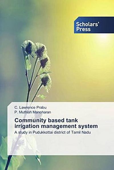 Community based tank irrigation management system