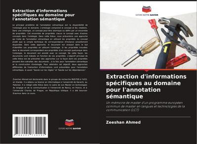 Extraction d’informations spécifiques au domaine pour l’annotation sémantique