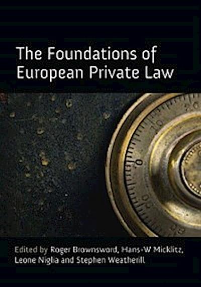 Foundations of European Private Law