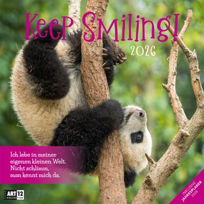 Keep Smiling Broschürenkalender 2026 - 30x30 - Art12