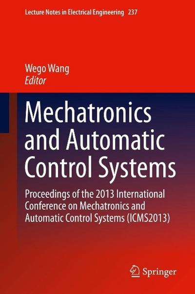 Mechatronics and Automatic Control Systems