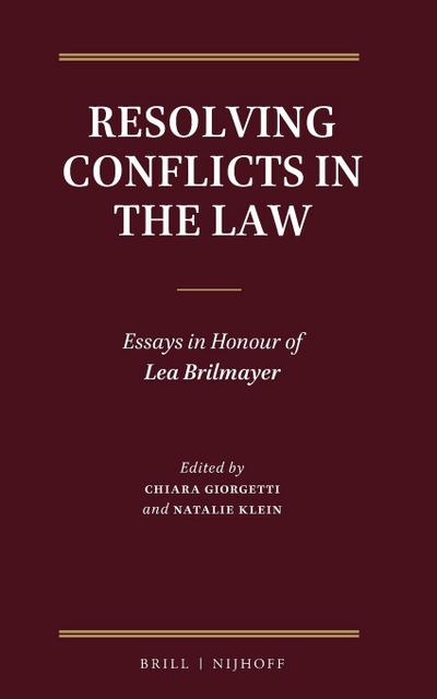 Resolving Conflicts in the Law