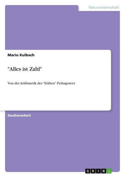 Alles ist Zahl - Mario Kulbach