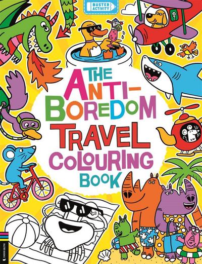 The Anti-Boredom Travel Colouring Book