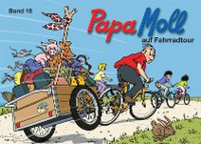 Papa Moll auf Fahrradtour
