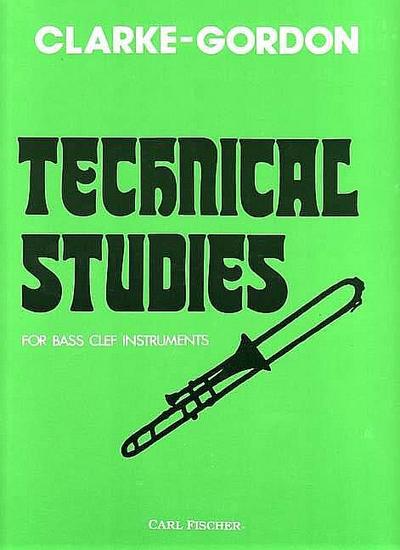 Technical Studiesfor bass clef instruments