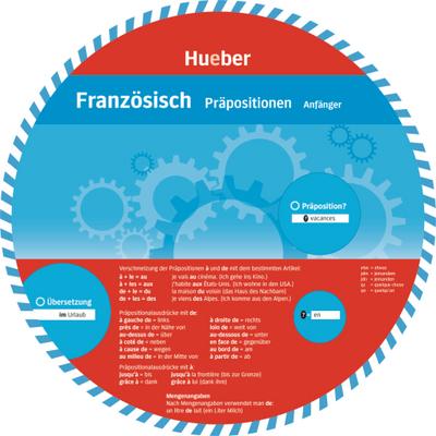 Französisch – Präpositionen: Wheel – Französisch – Präpositionen