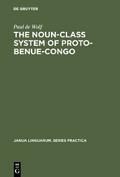 The Noun-Class System of Proto-Benue-Congo