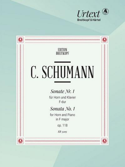 Sonate F-Dur Nr.1 op.118für Horn und Klavier