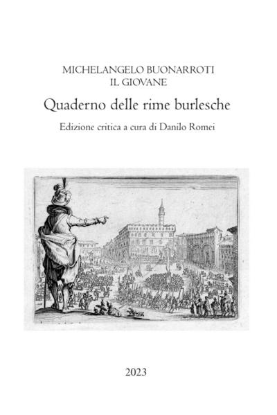 Quaderno delle rime burlesche - Michelangelo Buonarroti Il Giovane