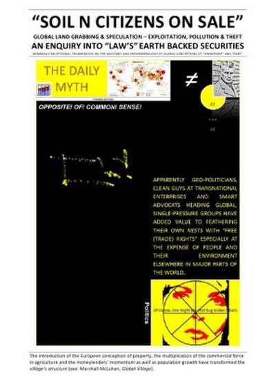 "SOIL N CITIZENS ON SALE" - AN ENQUIRY INTO "LAW’S" EARTH BACKED SECURITIES