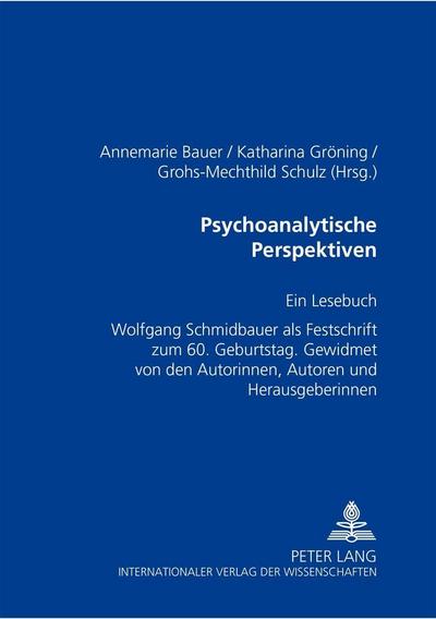 Psychoanalytische Perspektiven