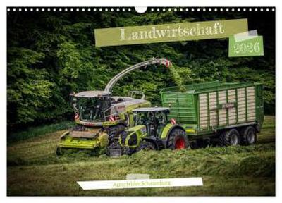 Landwirtschaft 2026 (Wandkalender 2026 DIN A3 quer), CALVENDO Monatskalender