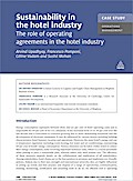 Case Study: Sustainability in the Hotel Industry