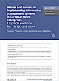 Case Study: Drivers and Barriers in Implementing Information Management Systems in European Micro Enterprises