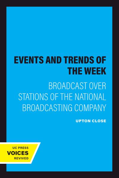 Events and Trends of the Week