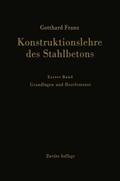 Konstruktionslehre des Stahlbetons