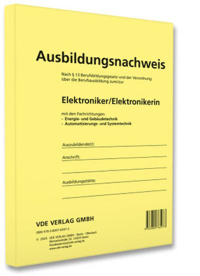 Ausbildungsnachweis Elektroniker/Elektronikerin