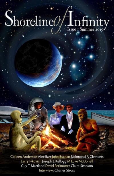 Shoreline of Infinity 1: Science Fiction Magazine (Shoreline of Infinity science fiction magazine, #1)